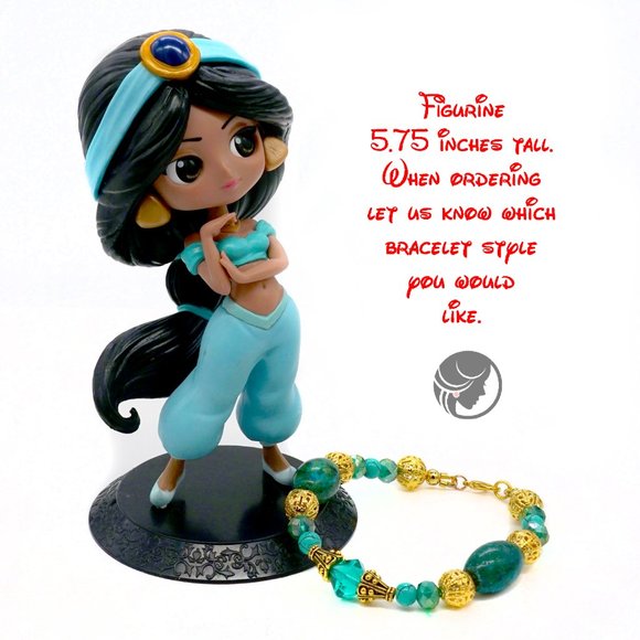 Disney theme bracelets with Jasmine figurine included. - Picture 2 of 6